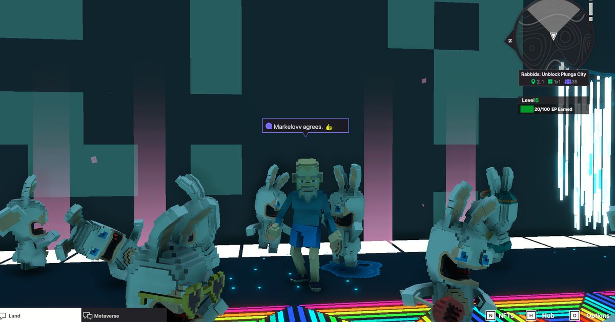 trinity_eth's tweet photo. @TheSandboxGame @RabbidsOfficial I just participated in the #SandboxAlphaS3Giveaway for a chance to win 500 SAND! Found the Disco Rabbid, check out my screenshot below!
👇 https://t.co/qwSRy2Aaox