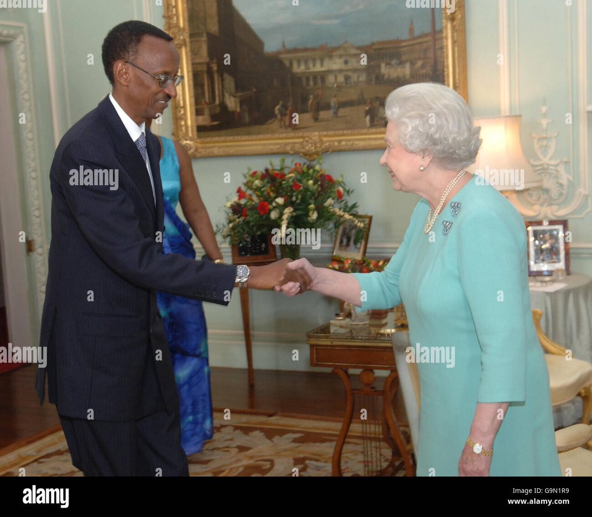 Queen Elizabeth never Visited Rwanda, even when Rwanda hosted CHOGM. 
#RwOT