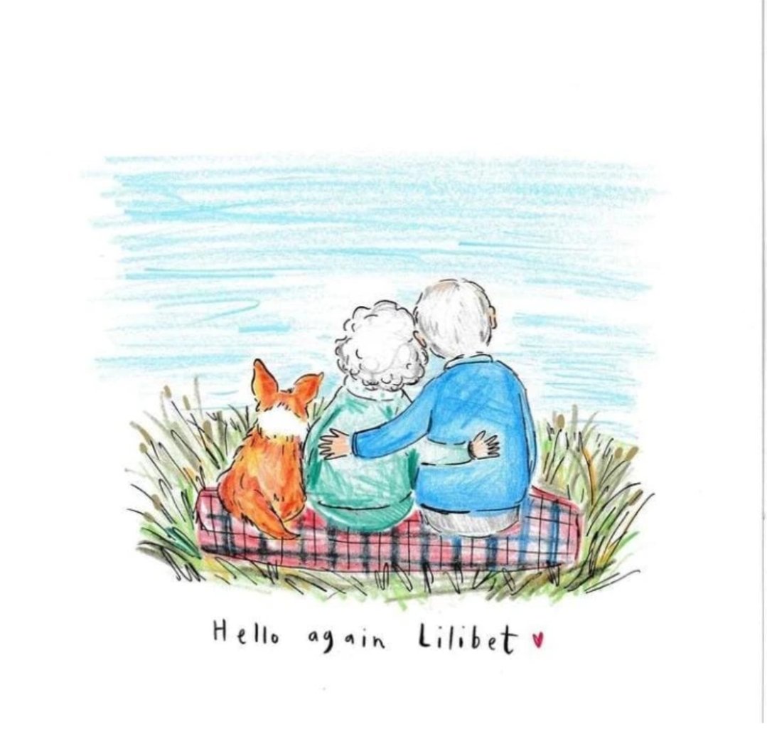 She's just always, always been there. I'm sad 👑💔 #RIPQueenElizabeth