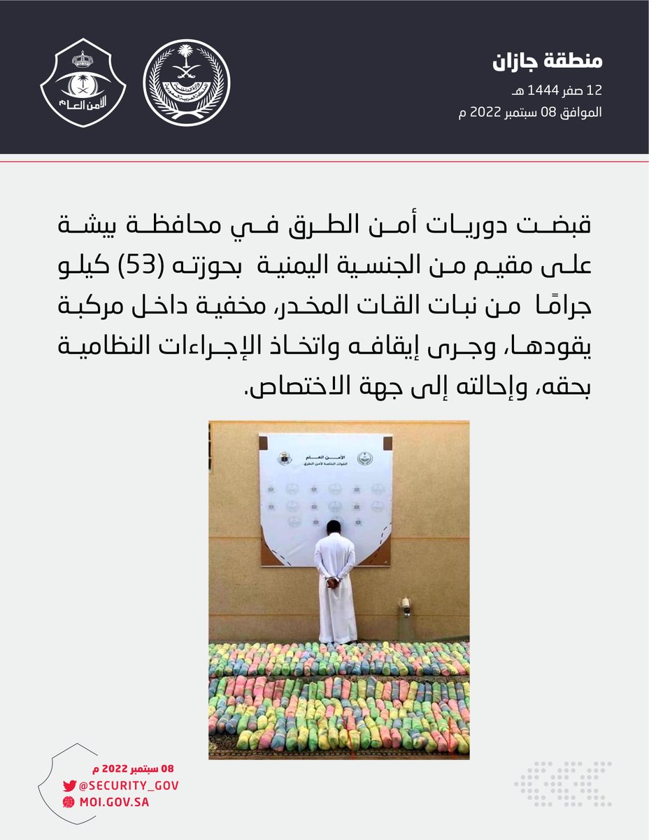 رقم امن الطرق تبوك