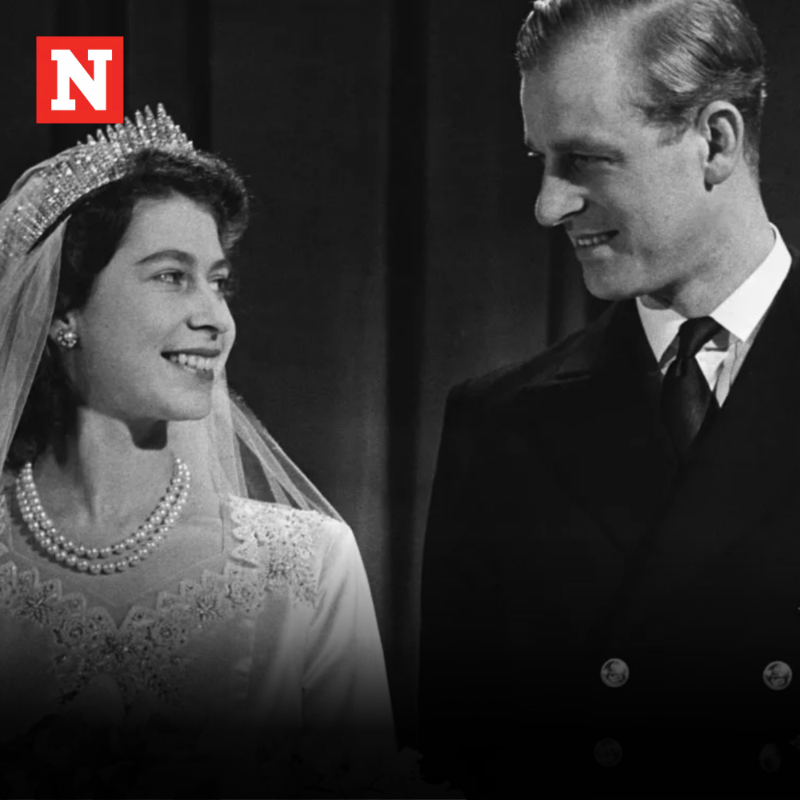 Newsweek's tweet photo. Queen Elizabeth II famously described Prince Philip as her 'strength and stay' and he stood by her through 73 years of marriage.