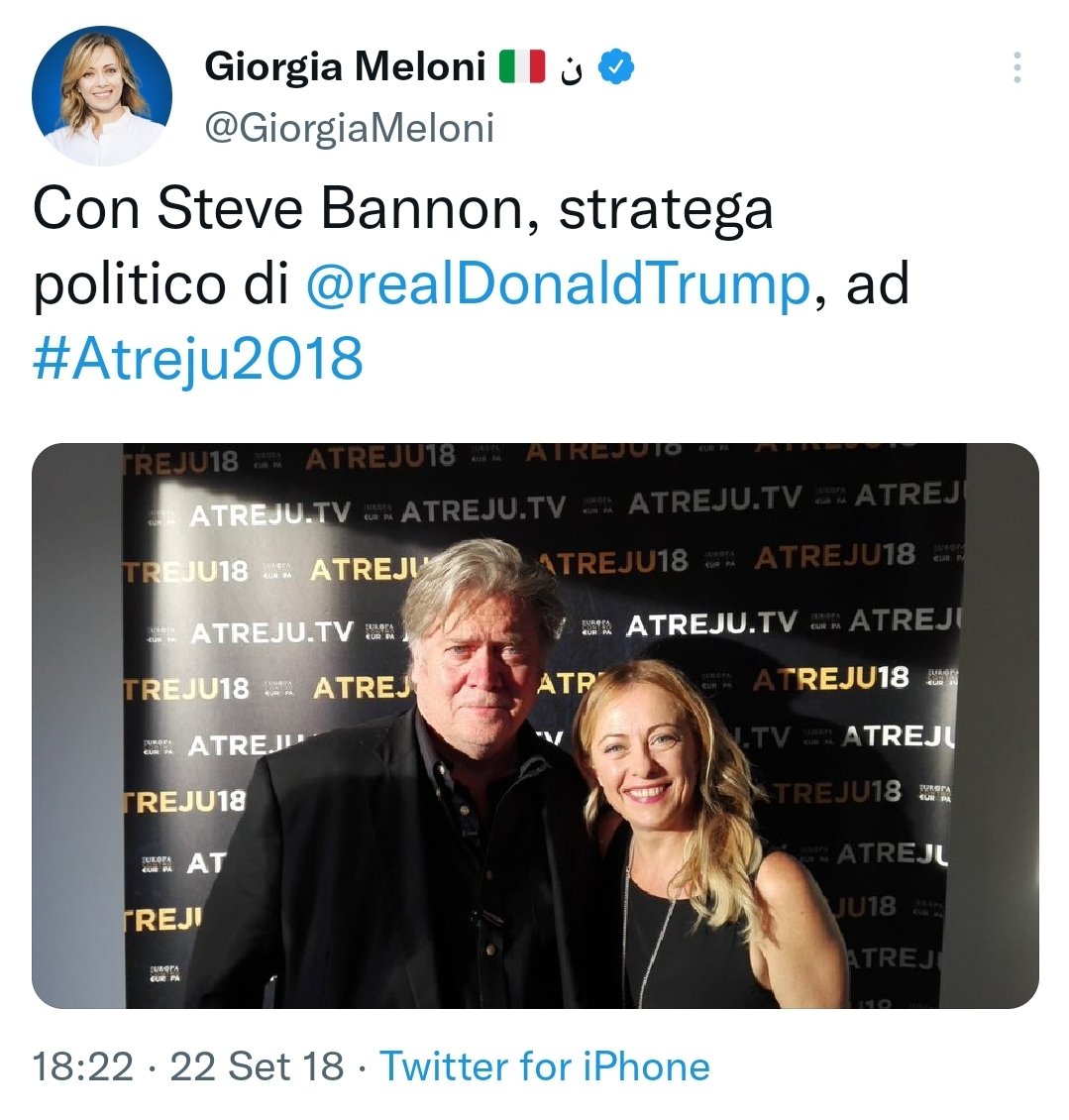 MPSkino's tweet photo. #Bannon è di nuovo in arresto...
                 è di nuovo in arresto...
                 è di nuovo in arresto...

@GiorgiaMeloni non ne azzecca una!

#INCOMPETENTE_come_una_MELONI https://t.co/jccOB8Txsv
