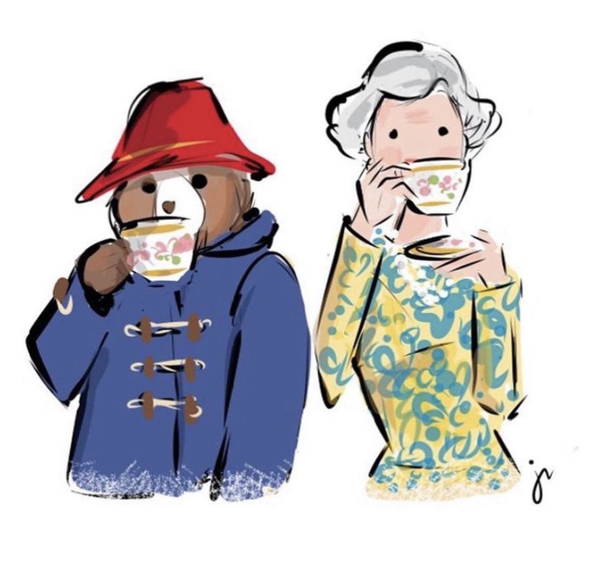 Such sad news…farewell Your Majesty, may you rest in peace 💔 #QueenElizabeth 

📸 @sophieandlili