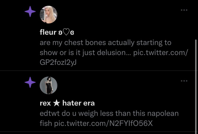 U abandon ur account for a few months and suddenly ur entire notification tab is recommended tweets from 15 year olds with eating disorders