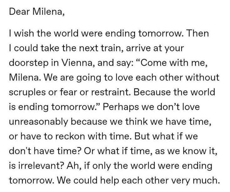 jmcysoul's tweet photo. -Franz Kafka, Letter's To Milena https://t.co/eE47qTbcFI