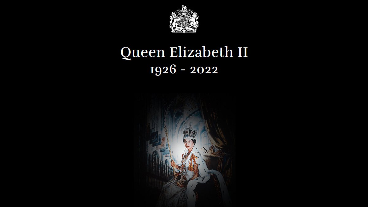 SprattonHall's tweet photo. It is with great sadness that we mourn the death of Her Majesty the Queen. We offer our deepest condolences to the Royal Family. https://t.co/elkOXvj4Uw