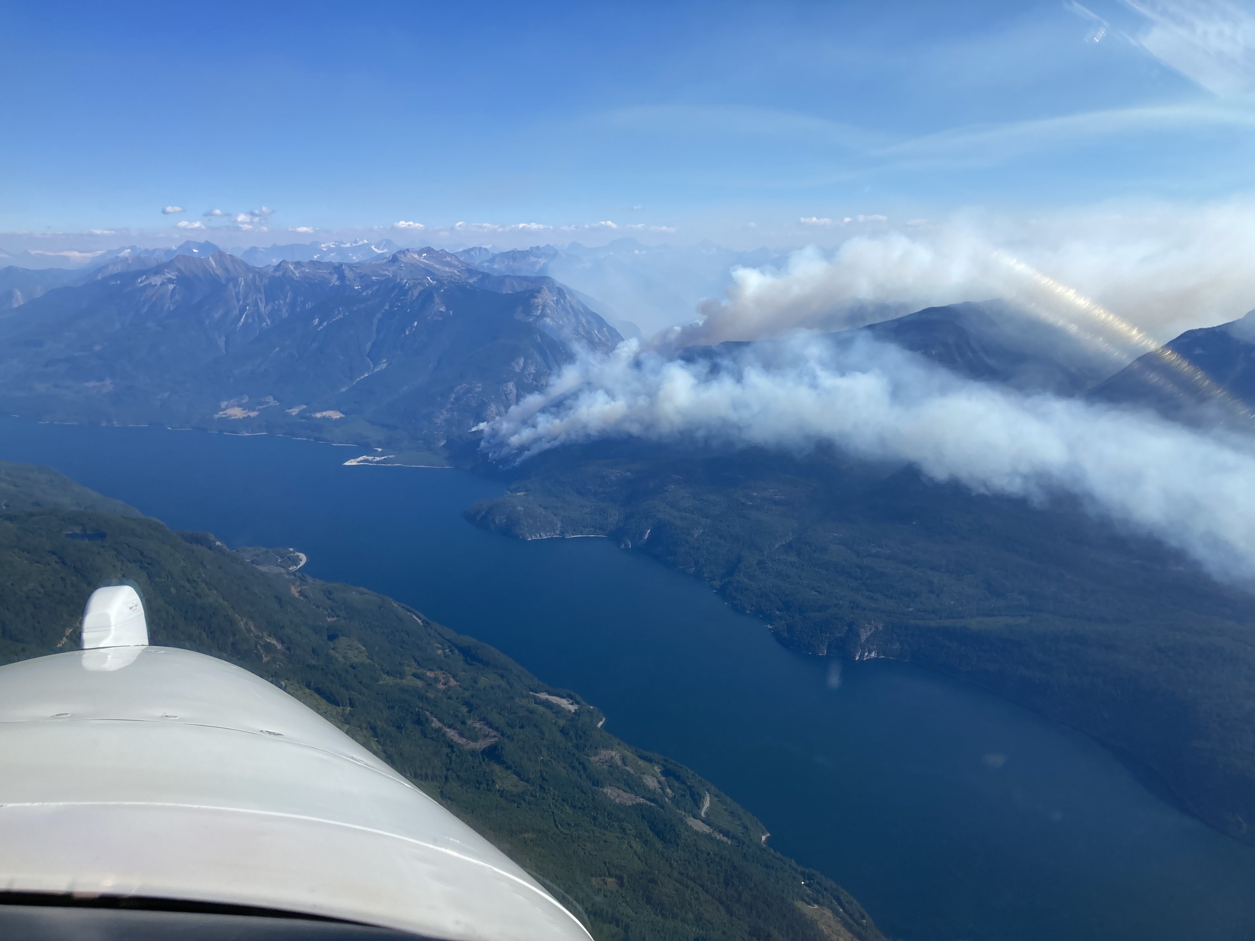 BC Wildfire Service on Twitter "The Fry Creek (N71980) wildfire is