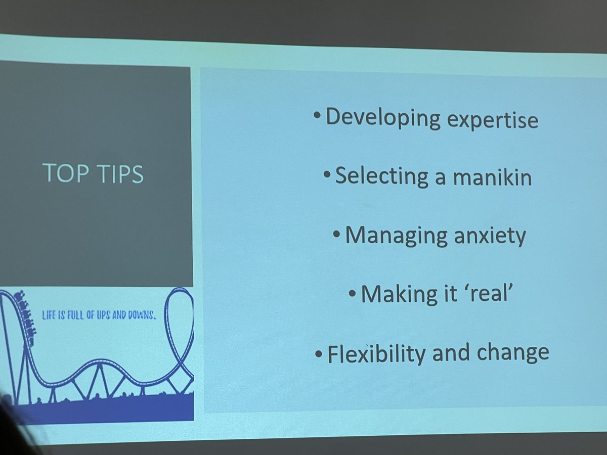 howell_annabel's tweet photo. Simulation in hospices- @Tog4ShortLives #TFSLConference lots of top tips to grow your own https://t.co/B91Shk2W65