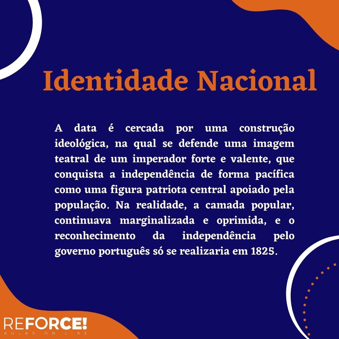 ReforceOnline's tweet photo. DICA DE QUINTA 🤪: Falando de mais uma data comemorativa, nesse ano, 2022, temos o bicentenário da Independência do Brasil! O que esse evento significou para nosso país e que herança ele deixa para nós até hoje? Vamos entender como esse momento histórico é abordado no Vestibular. https://t.co/QswQvM2Apc