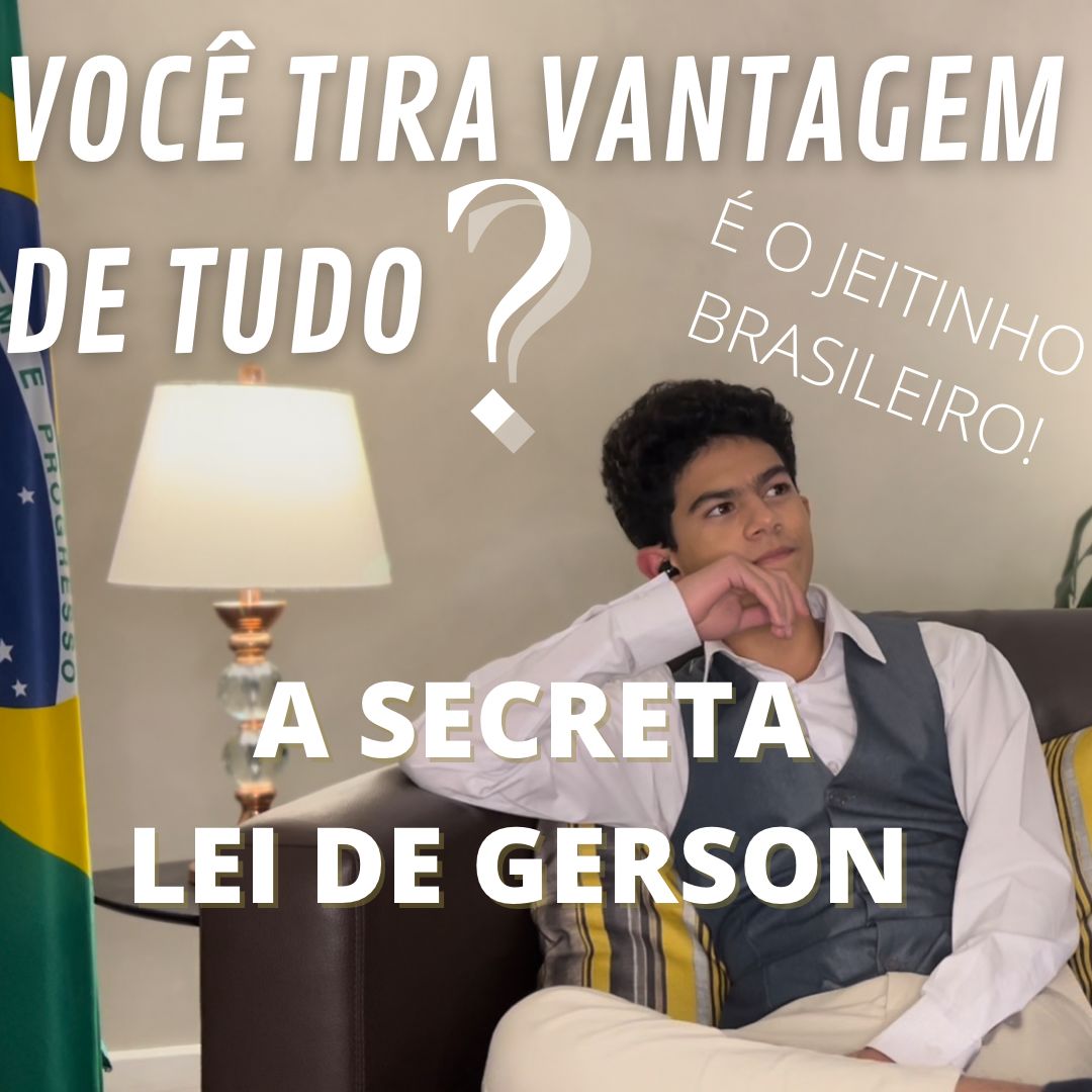 BrunoBioza's tweet photo. LEI DE GERSON? MUITO PROVAVELMETE VOCÊ VIVE DESSA LEI, OU CONHECE ALGUÉM QUE VIVE ASSIM... VAMOS FILOSOFAR UM POUCO? HOJE ÁS 18:00 NO MEU CANAL DO YOUTUBE NOVO VÍDEO SOBRE ESSE JEITINHO BRASILEIRO DE SER! https://t.co/6RLPuS3MsM https://t.co/4snqx0Iixm