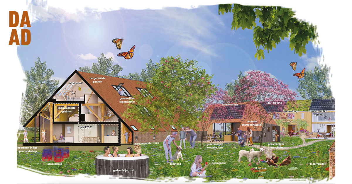 Hoe wil jij #samenleven met elkaar? Op de #tentoonstelling #BouwAnders vele voorbeelden van hoe het anders moet en kán. Kom je ook? tinyurl.com/28jt89ry