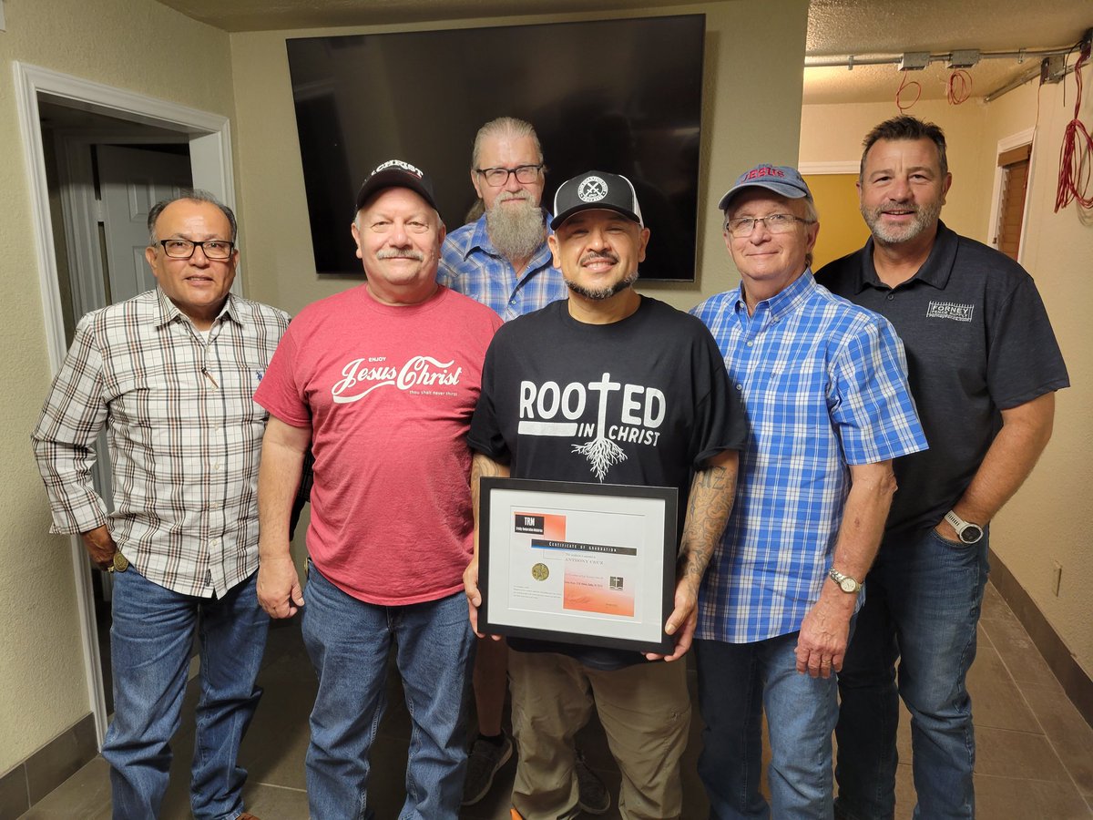 TRMdallas's tweet photo. Today TRM added two new graduates to the "Excellence in Life Recovery" program. Meet Stephener Frazier and Anthony Cruz. Way to go guys! https://t.co/tFMy1y53m3