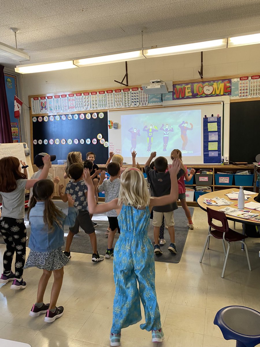 thiessen_mrs's tweet photo. Time to dance it out! https://t.co/EEoUvZJC16