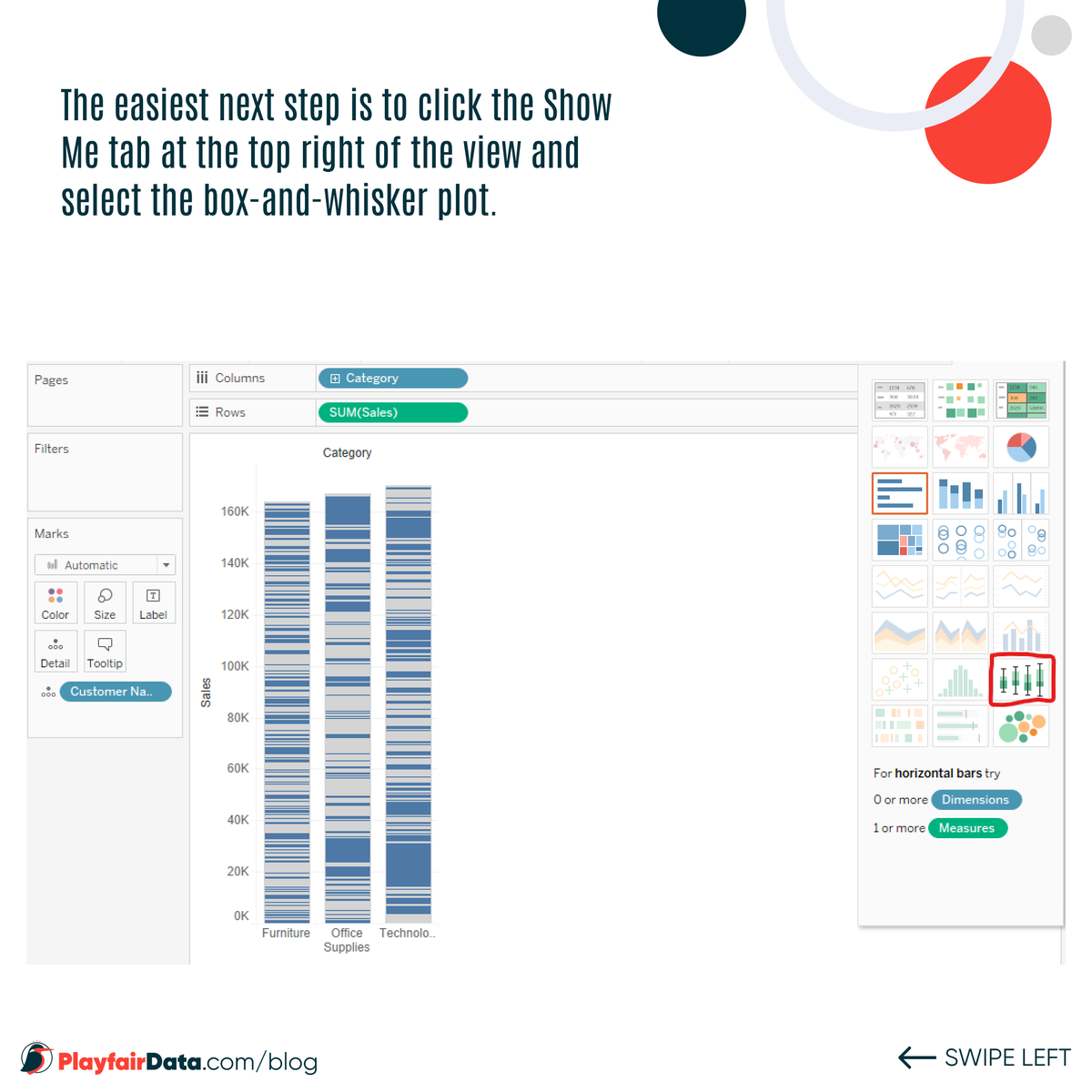 thedataveteran's tweet photo. Another week has gone by #datafam! Time fly's when you are having fun. Today @MaggyMuellner and I continue our chart type #WeeklyTableauTip with a Jittered Box Plot.
#tableau #WeeklyTableauTips https://t.co/nYmQSwfa60