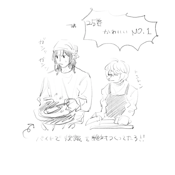 うるしま氏めちゃくちゃ男子飯っぽくてニコニコした。ゆうま支部でこーやってお手伝いしてんだな…えらいな… 