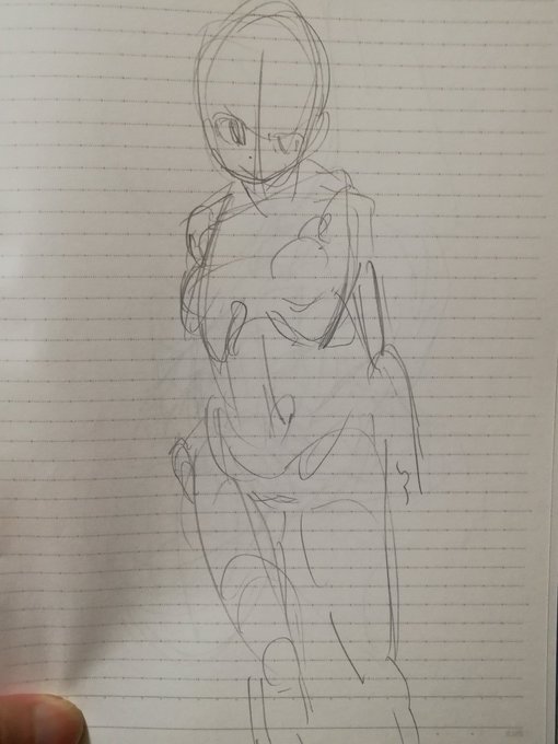 沙花叉の歌聴きながら、
思い付くままにポーズを描き、
ポーズの良し悪しはともかく、
決められることを確認してる。

ノーマルな立ち姿からして、
確信を持って置けてることをわかってもらえるんじゃないか。 