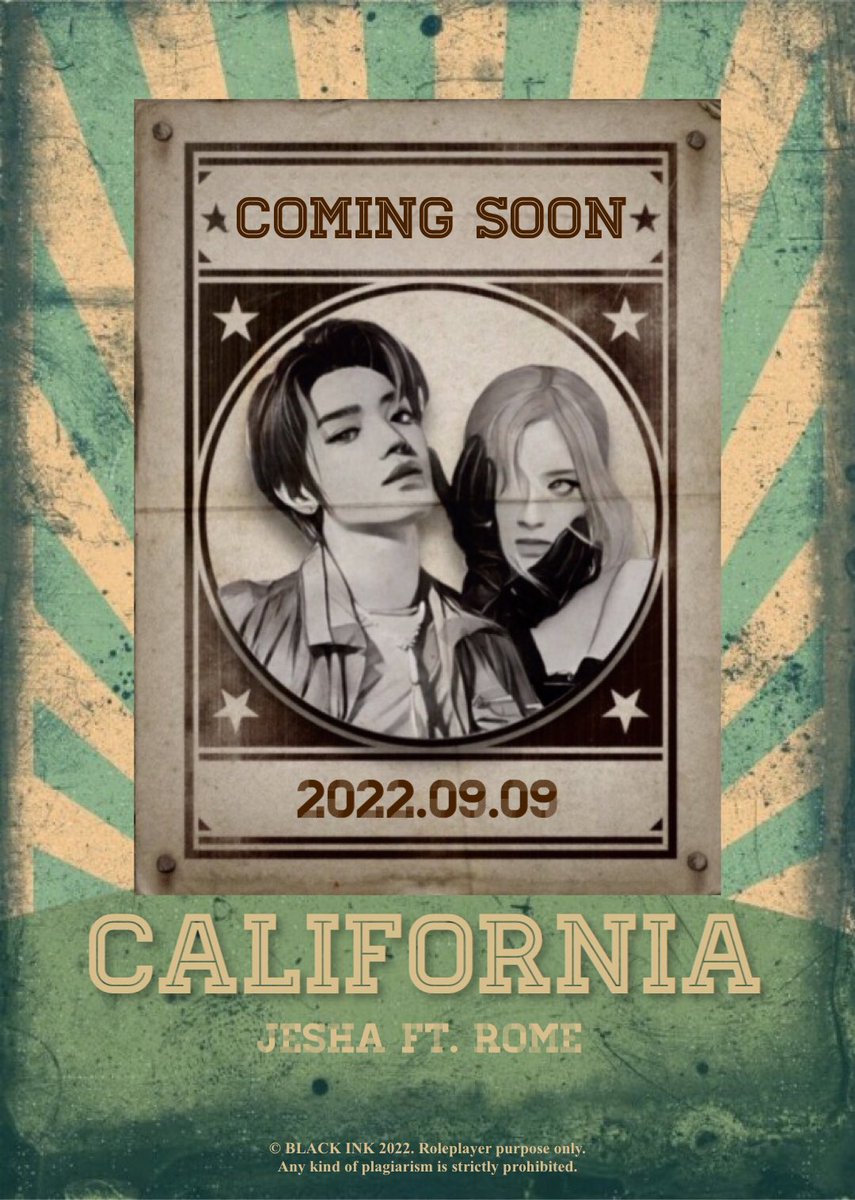 forbinkie's tweet photo. ㅤ ⠀  
⠀⠀⠀
⠀ ⠀ ⠀ ღ  𝐂𝐀𝐋𝐈𝐅𝐎𝐑𝐍𝐈𝐀  ღ
⠀  
⠀   ⠀ ⠀   ⠀ 2022.09.09

⠀ ⠀——  Jesha ft. Rome  ——
    ⠀
⠀⠀⠀ https://t.co/8SlAT2kdCs