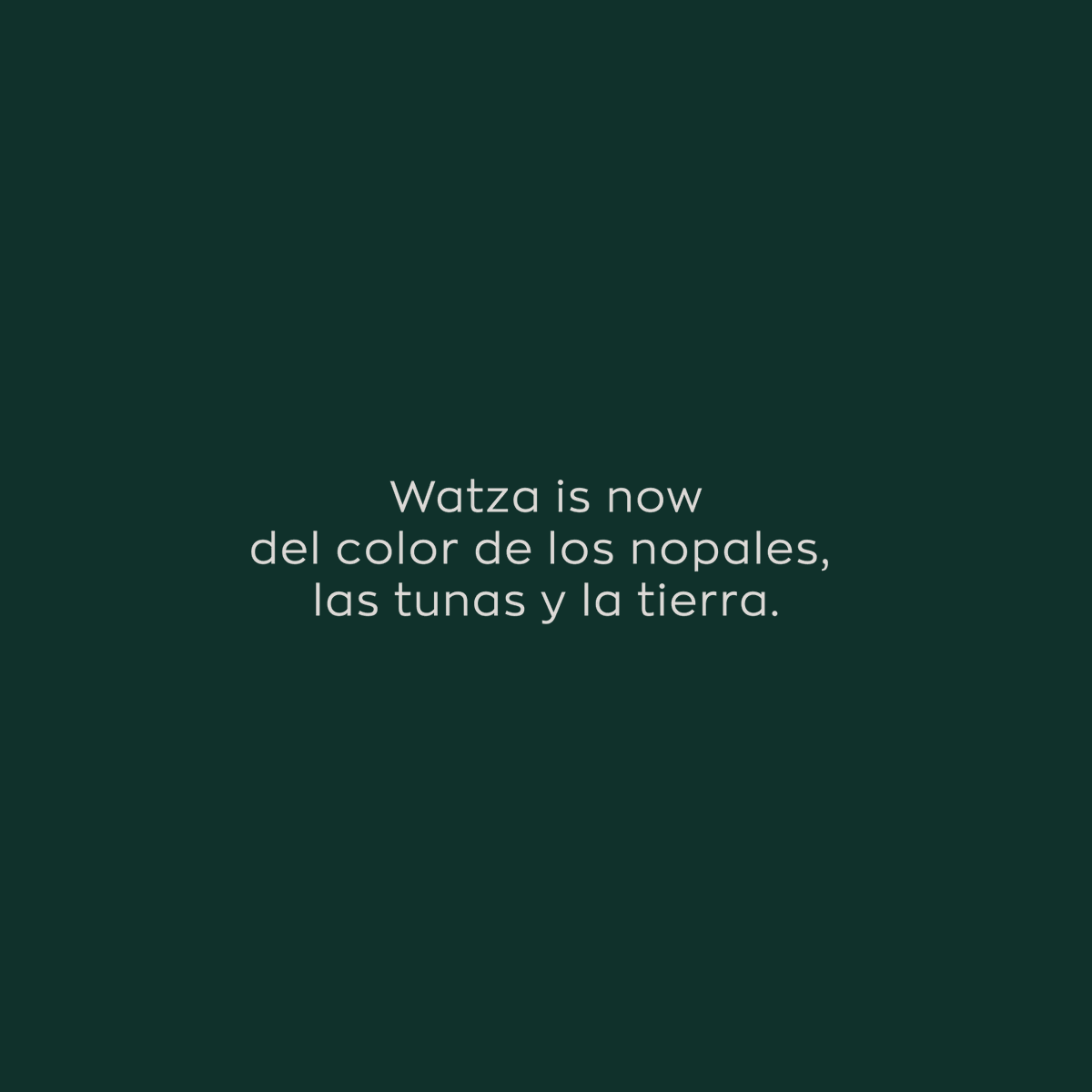 WatzaLab's tweet photo. Watza is now del color de los nopales, las tunas y la tierra.

We are a bilingual marketing and branding consultancy agency, specializing in brand identity, multimedia storytelling and bilingual communication strategies. 

#watza #bilingualmarketing #bilingualbrandingconsultant https://t.co/LlU0j4TMsJ