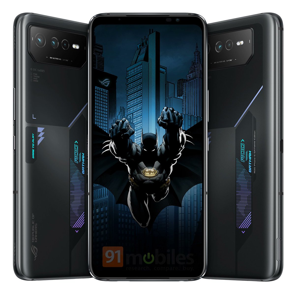 TechBlitz5's tweet photo. ASUS ROG Phone 6 Batman Edition leaked images.

Via : https://t.co/ni7L4xmLvD

#Asus #ROGPhone6 #Batman 
#ROGPhone6BatmanEdition https://t.co/D6LUVkhJxU