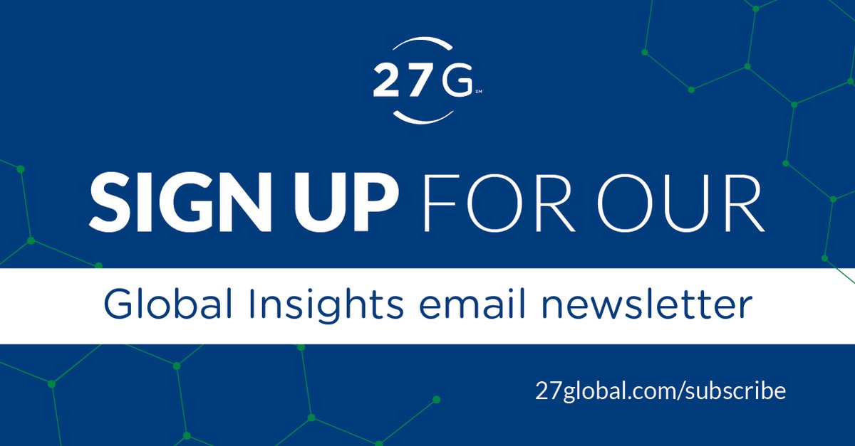 27Global's tweet image. We work to compile the latest and greatest from the world of data storage, engineering and cloud systems to keep you up to date. Sign up for our Global Insights email newsletter: bit.ly/3tqfj9A 

#DataPlatform #ModernDataManagement #DataEngineering #DataAnalytics