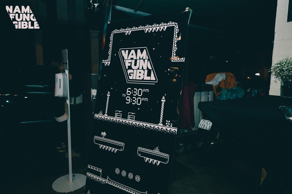 namfungiblevn's tweet photo. Namfungible #4 has wrapped up and we would love to share some wonderful moments.

This time we collaborated with @MollectorGame and @TheMeoNFT🤝

We thank you all for making it such a memorable event! ❤️

#namfungible #NFTs #event #saigon https://t.co/QlStLl6avZ