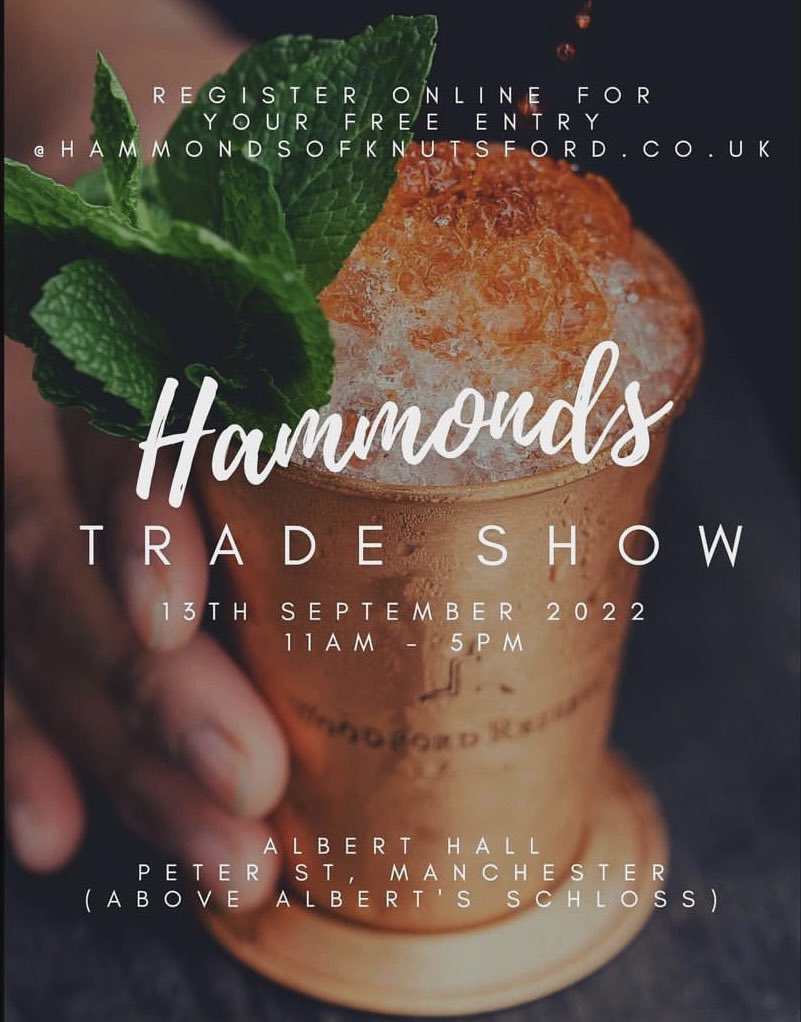 Join the Hammonds team and 40 exciting drinks distributors, showcasing over 200 brands, including exciting new wines and prestigious Champagnes in a lavish afternoon tasting!