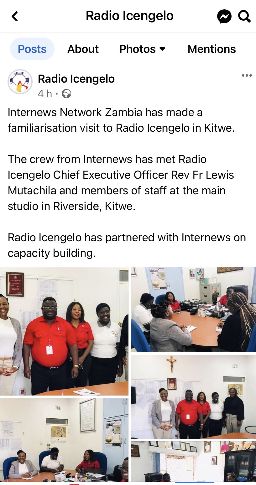 Teldah Mawarire on Twitter "We are very happy today to visit Radio