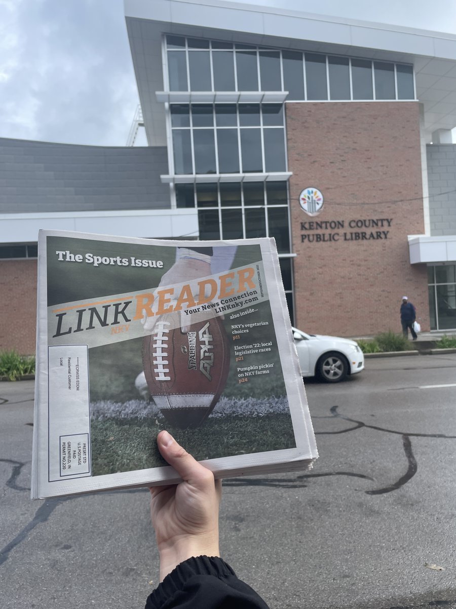 Linknky's tweet image. The SEPT/OCT of The #LINKReader is on its way! Haven&apos;t gotten it yet? Stop by any public library in NKY to grab yours! 

@campbellkylib @KentonLibrary @boonelibrary