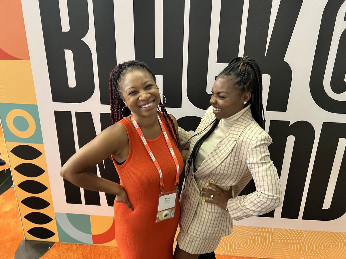 KristenLPopeTV's tweet photo. Feeling seen and empowered with amazing people @blackatinbound! #BlackAtInBound #INBOUND22 https://t.co/HLf6kGTtKc