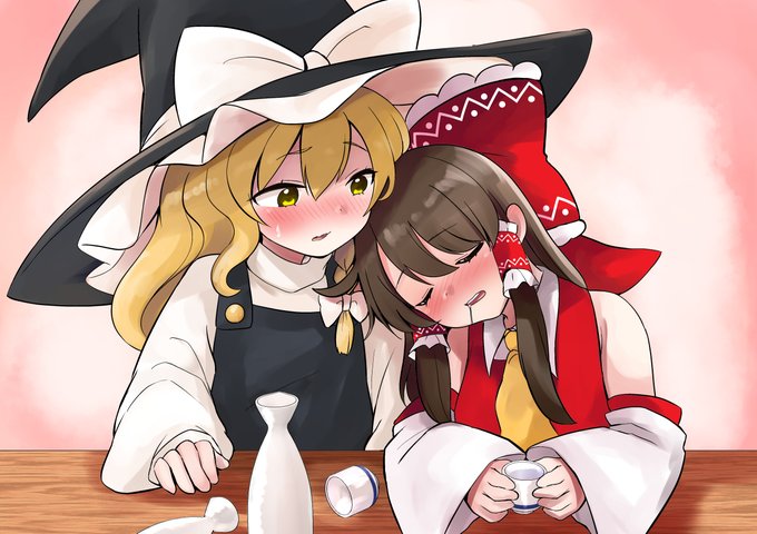 #らいむれいむ
登録者1000人達成おめでとうございます!!
酔い霊夢さんです。 