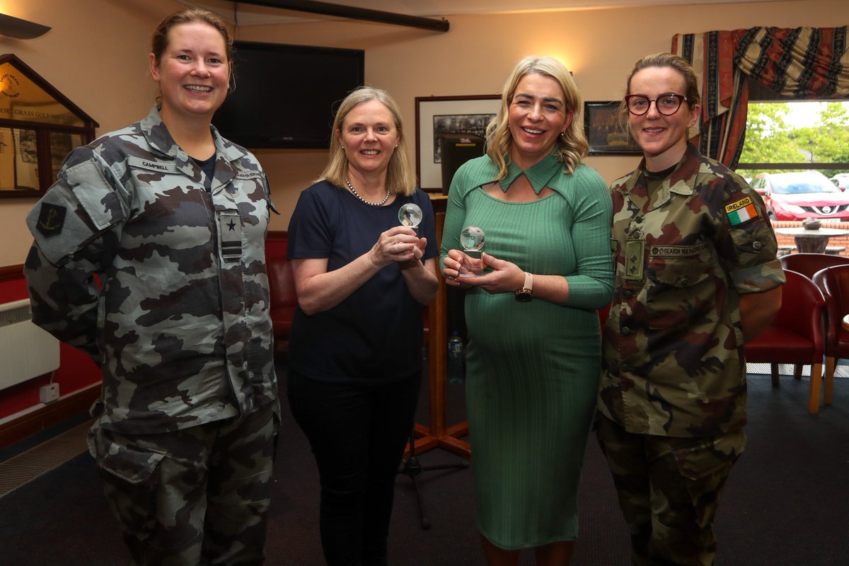 The DF Women's Network met today in DFTC and welcomed @gillian_harford & @ursulajacob to speak to over 80 members of the DF and @IRLDeptDefence. #StrengthenTheNation