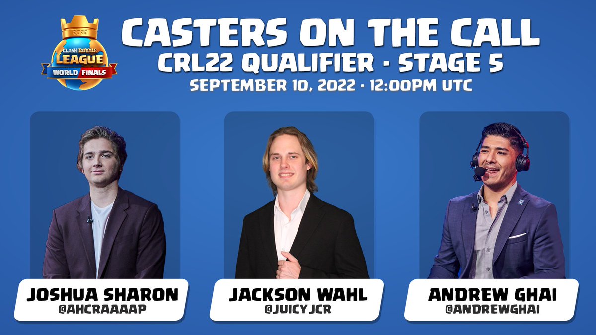 EsportsRoyaleEN's tweet photo. This Saturday, we send 8 more players to #CRL22 World Finals! https://t.co/vLZTlbxtrK