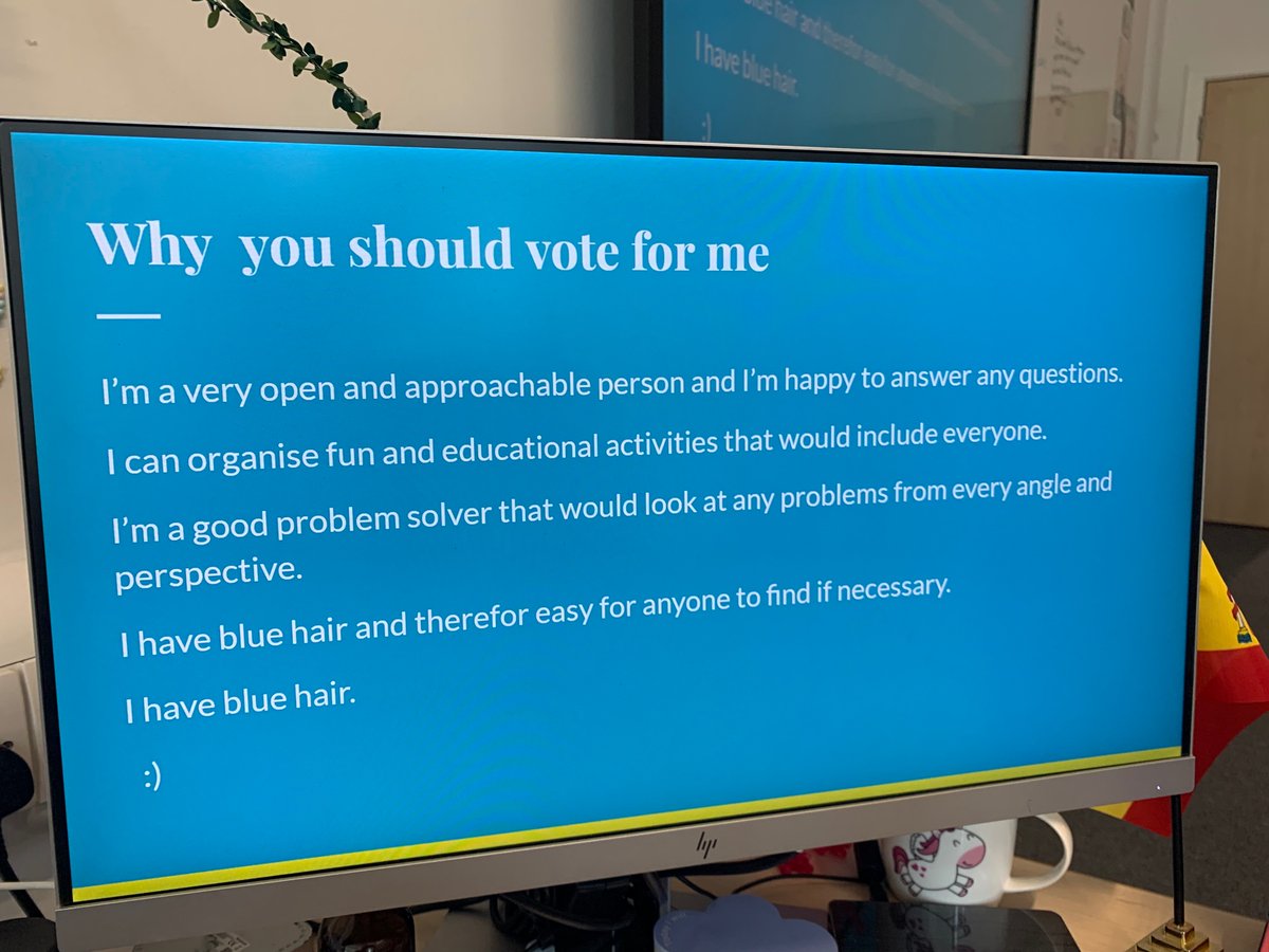 NewbattleLGBT's tweet photo. What an excellent lunchtime meeting with the club today. 4 brilliant candidates all confidently presenting their skills, passion and vision for the future of the club! Congratulations to Charlie who will be our new Pupil Leader 👏👏👏 https://t.co/OPQhhpy5wu
