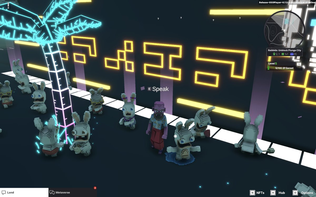 NLeelar's tweet photo. @TheSandboxGame @RabbidsOfficial I just participated in the #SandboxAlphaS3Giveaway for a chance to win 500 SAND! Found the Disco Rabbid, check out my screenshot below!
👇 https://t.co/x3SlF1RdvQ