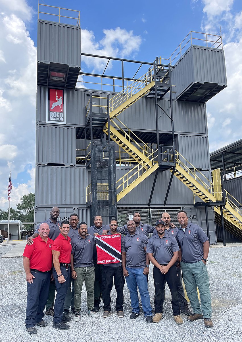 RocoRescue's tweet photo. Congrats to our international students from Trinidad who rose to the challenge and successfully completed Roco Rescue’s Fast-Track™ Confined Space and Rope Rescue Technician Course! Thank you for 2 incredible weeks!! #WeDoRescue #RescueTraining #roperescue #technicalrescue https://t.co/waVn3Po3ov