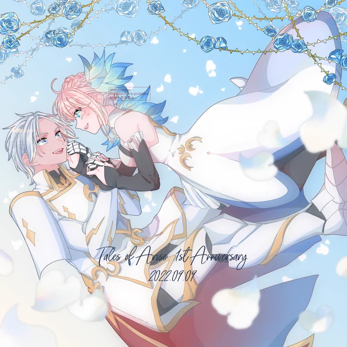 アルシオ/心の黎明アライズ1周年おめでとうございます!#アライズ1周年 