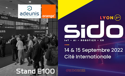 adeunis® (@adeunisrf) on Twitter photo 📅J-6 avant le SIDO !
<a href="/adeunisrf/">adeunis®</a> vous donne rendez-vous les 14 et 15 septembre prochains au <a href="/SIDOevent/">SIDO Lyon - IoT, AI, ROBOTICS & XR EVENT</a> à Lyon.
Retrouvez-nous sur le stand d'<a href="/orange/">Orange</a> (E100), pour échanger sur la multi-connectivité des protocoles LPWAN.
#transformationdigitale #SIDO2022 #smartbuilding #iot 📅J-6 avant le SIDO !
<a href="/adeunisrf/">adeunis®</a> vous donne rendez-vous les 14 et 15 septembre prochains au <a href="/SIDOevent/">SIDO Lyon - IoT, AI, ROBOTICS & XR EVENT</a> à Lyon.
Retrouvez-nous sur le stand d'<a href="/orange/">Orange</a> (E100), pour échanger sur la multi-connectivité des protocoles LPWAN.
#transformationdigitale #SIDO2022 #smartbuilding #iot