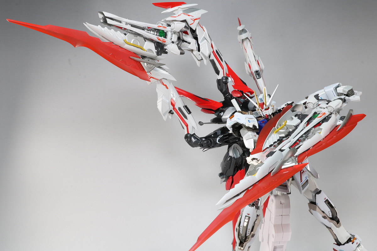 METAL BUILD ガンダムアストレイ レッドドラゴニクス」レビュー後編