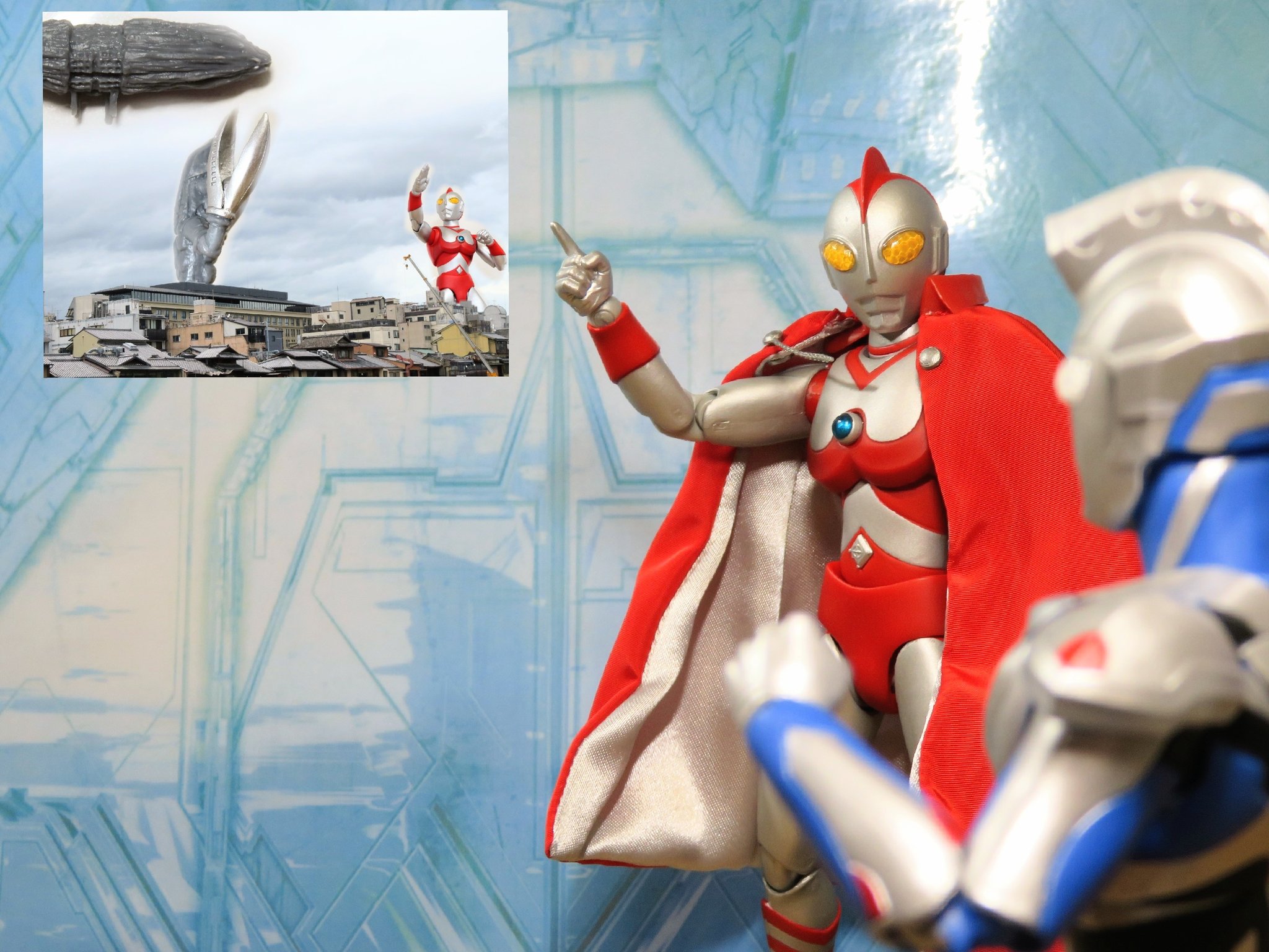 ULTRA-ACT ウルトラマン80 ＆ ブラザーズマント Amazon.com: Bandai Tamashii Nations Ultra-Act Ultraman