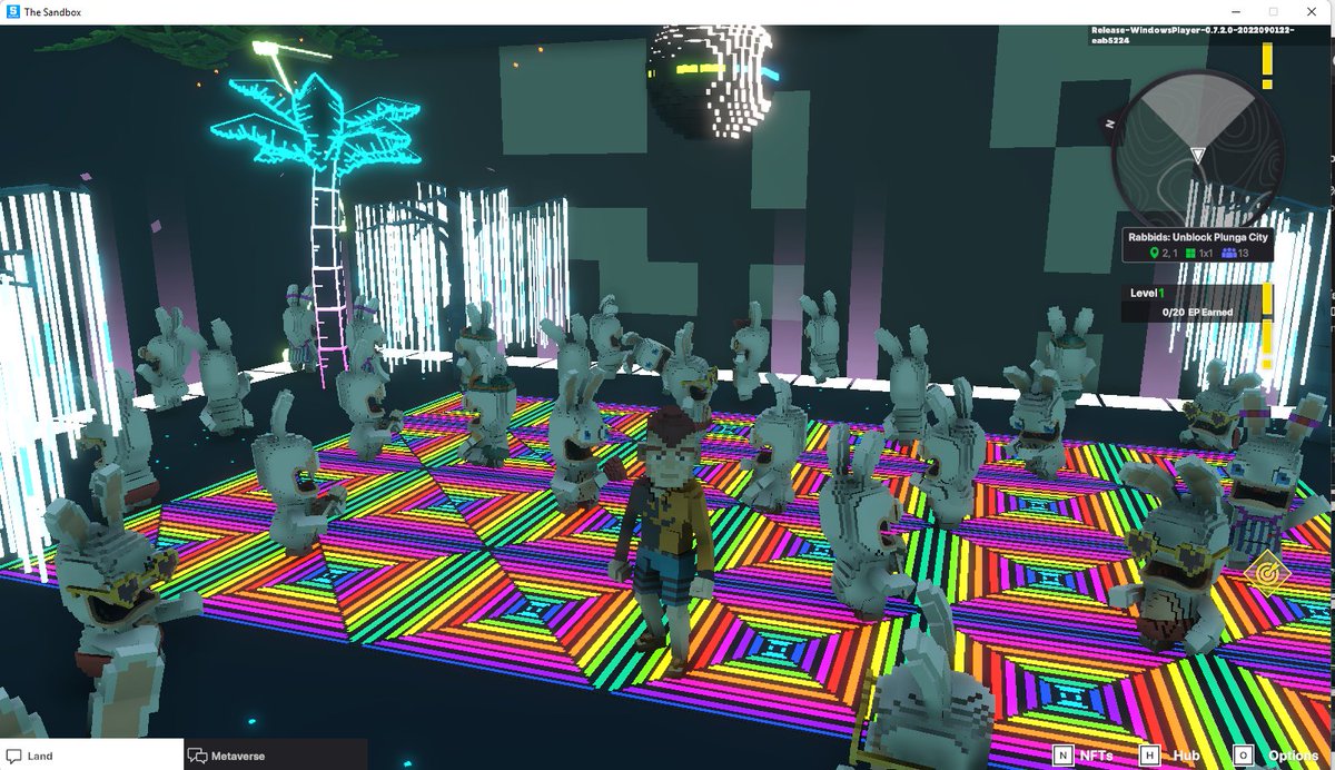luuunaaa38's tweet photo. @TheSandboxGame @RabbidsOfficial I just participated in the #SandboxAlphaS3Giveaway for a chance to win 500 SAND! Found the Disco Rabbid, check out my screenshot below!
👇 https://t.co/SVGGzB8KCW