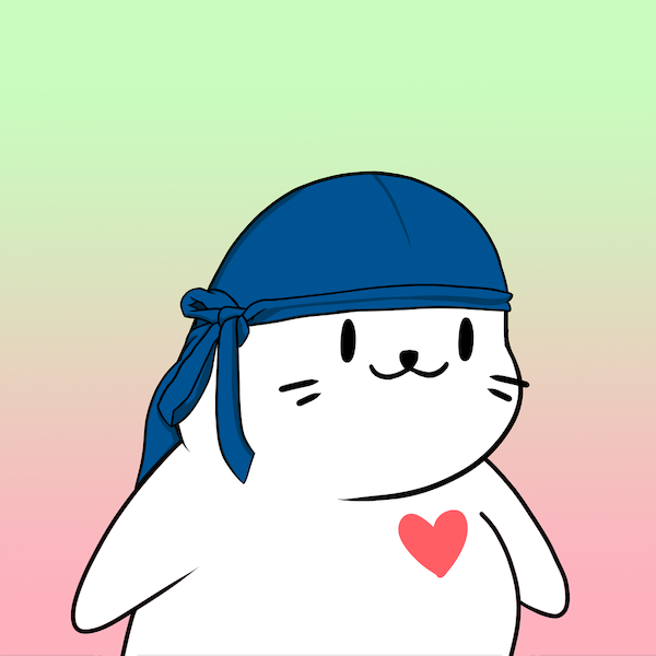 Cr8St8's tweet photo. I ARF'd. 

Thank you @wabdoteth for explaining the vision of @sappyseals.  

Where my seals at? Excited to meet all of you ♥️ https://t.co/X7g0aDekhb