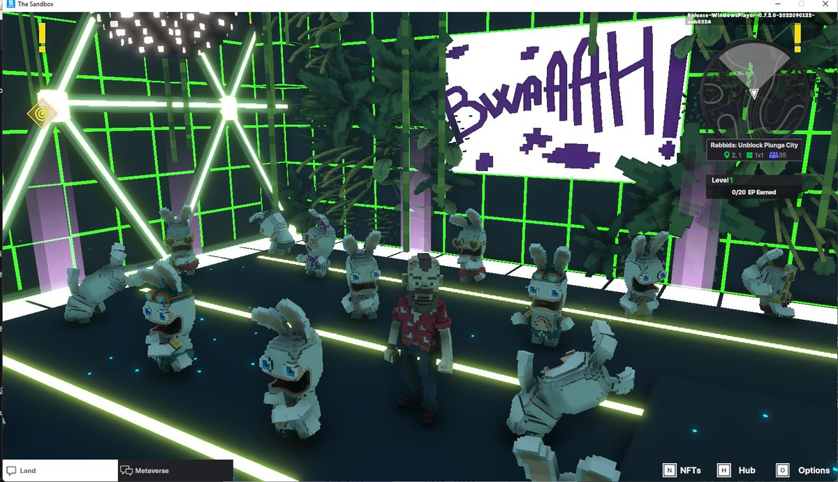 fflok632's tweet photo. @TheSandboxGame @RabbidsOfficial I just participated in the #SandboxAlphaS3Giveaway for a chance to win 500 SAND! Found the Disco Rabbid, check out my screenshot below!
👇 https://t.co/F8qlKFATGn