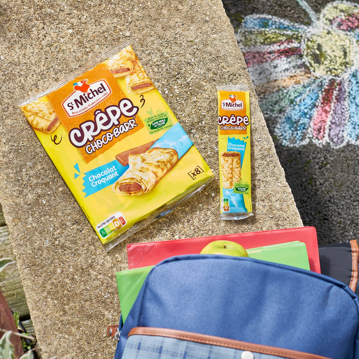 💼👩‍🏫📚 Qui dit rentrée dit.. Goûters ! La nouvelle Chocobarr' s'emporte partout !

Une crêpe bretonne associée à un bon chocolat au lait croquant, pour une double sensation.
.
.
#gouter #rentrée #crêpe #madeinfrance #bretagne #nouveau