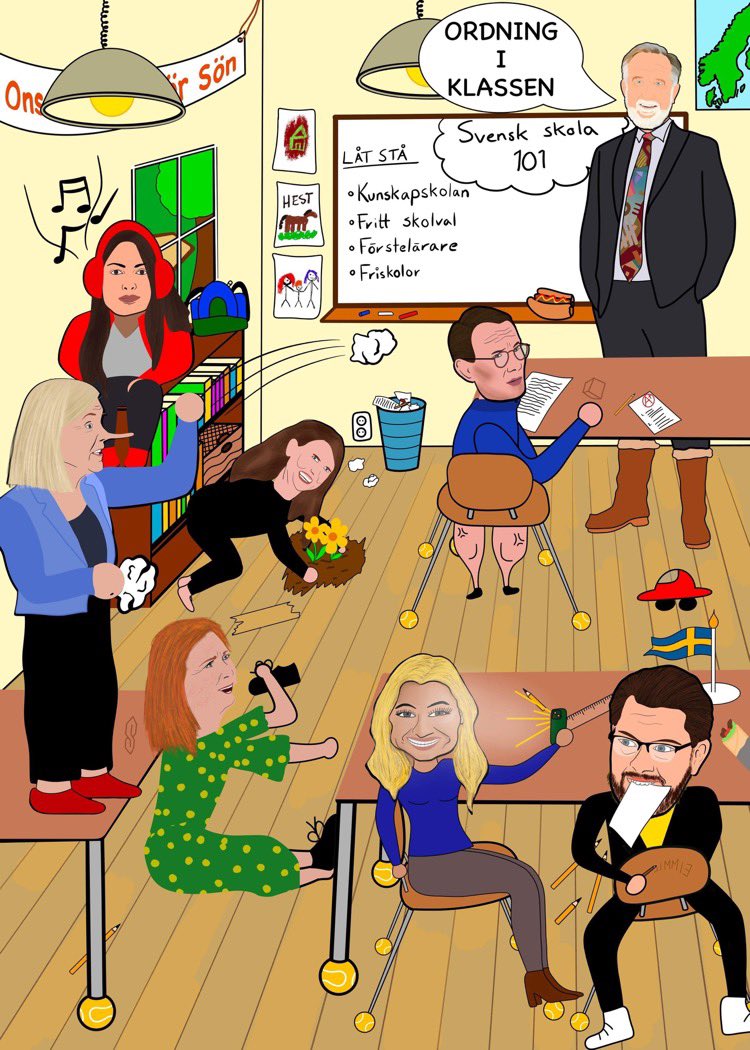 Klassrummet  🫱🏼‍🫲🏽 Svensk politik
                    Ordning
