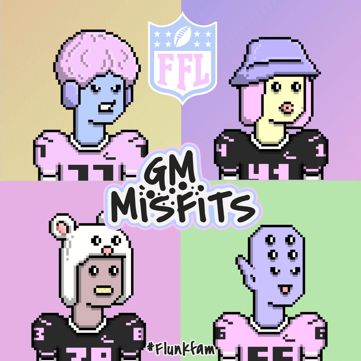 flunks_nft's tweet image. GM Everyone!!! 🌞

Who&apos;s excited for the start of the season?! 🏈🏈

#FlunkFam #NFLAllDay #FlunksOnFlow