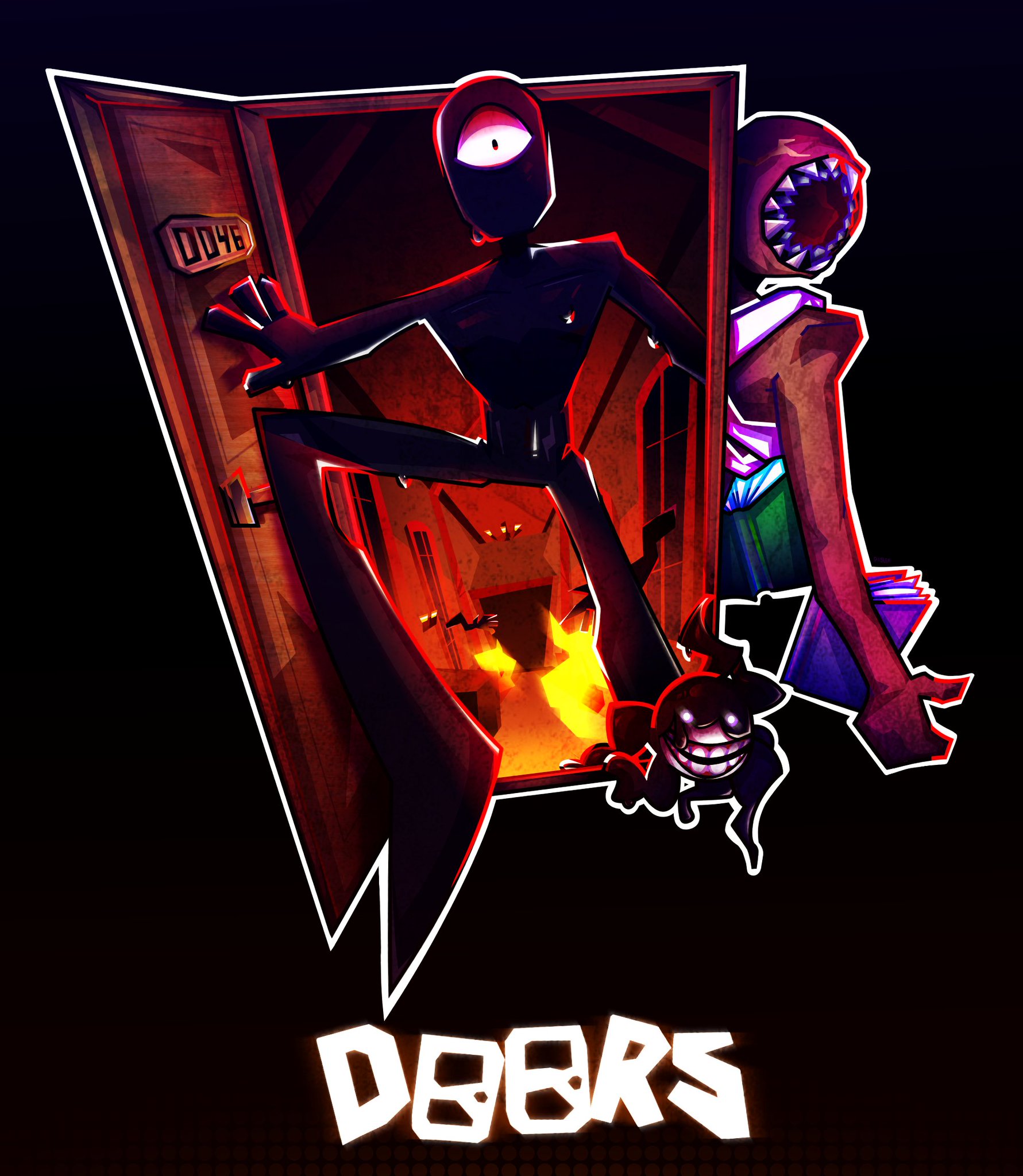 Paslen on X: damn doors is a really cool game actually #doors