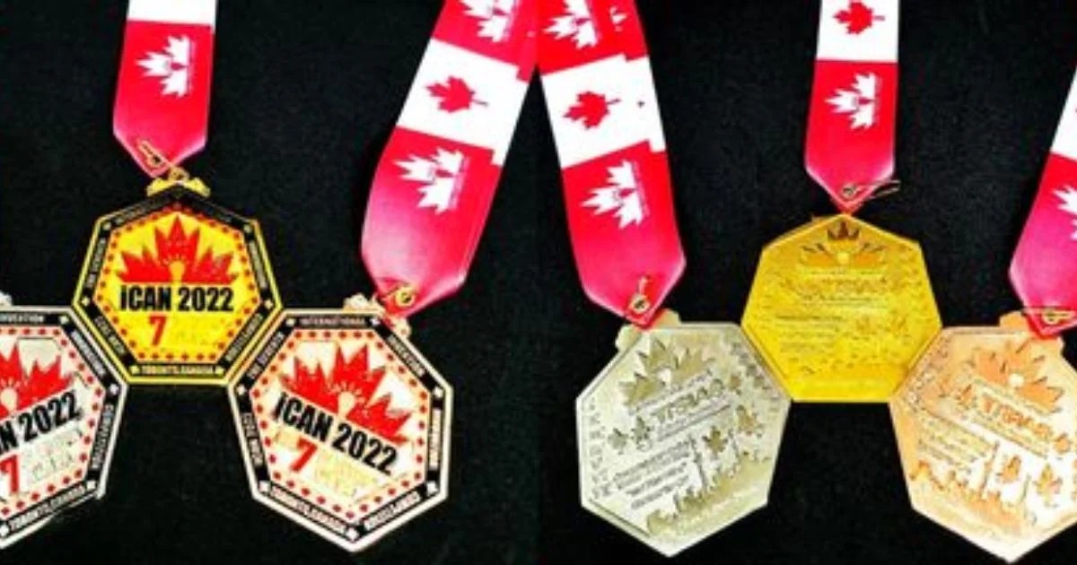 EmbajadaLibano's tweet photo. LÍBANO GANÓ 3 MEDALLAS EN EL 
CONCURSO INTERNACIONAL DE INNOVACIÓN EN CANADÁ
Líbano ganó 3 medallas en el Concurso Internacional de Invención e Innovación 2022, que se llevó a cabo en Canadá, con la participación de la delegación de la Asoc. Nac. de Ciencia e Invest. del Líbano. https://t.co/VdX7NJfPGp