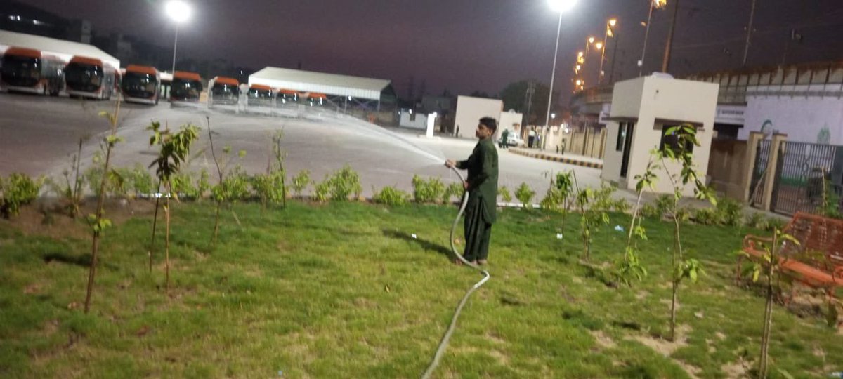 AltafSario's tweet photo. InshaAllah @SMTA_GoS is going to handover AS #Edhi BRT to #SIDCL for public operations on 10th Sept. Due to flood situation in cntry, event will be organised in a simple manner. Last minutes prep. going on. #Orange Line #Orangi #Karachiworks https://t.co/N3oT65N1jZ