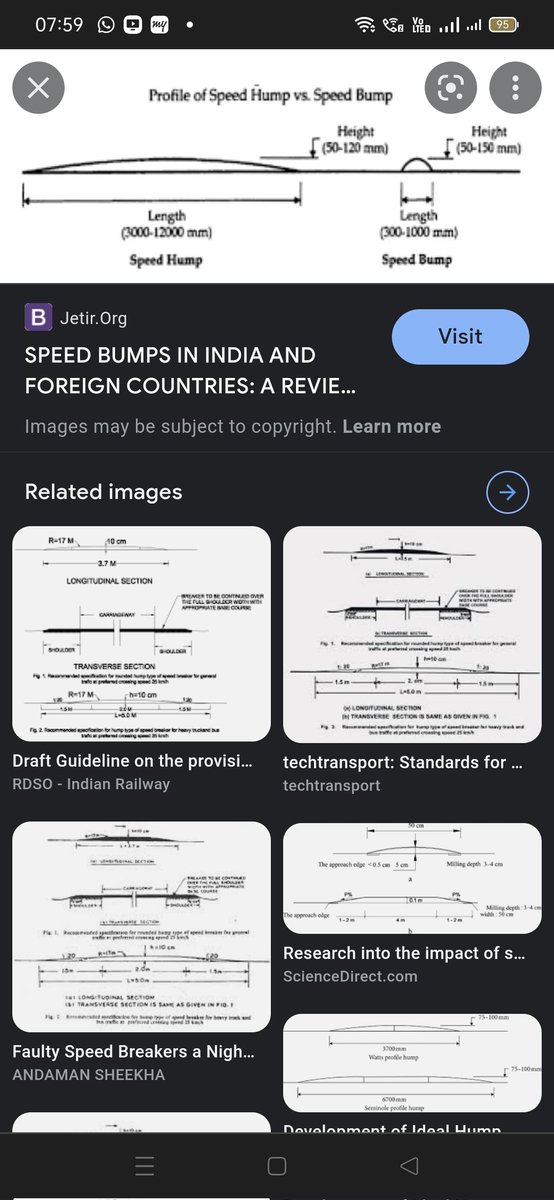 MumbaiWakeUp1's tweet photo. @lex33377209 @nitingadkarifan @Petition_Group @rubenmasc @PotholeWarriors @TOIMumbai @CrimeofIndia2 These are the. Specimen of Standard Operating Procedures of approved Speed breakers. Mumbai failed to provide such facilities. Here we have death Traps. Hope good counsel prevail over these Officials &amp; Ministry 2 provide civic Infrastructure as per SOP https://t.co/6UgxUOJTg1