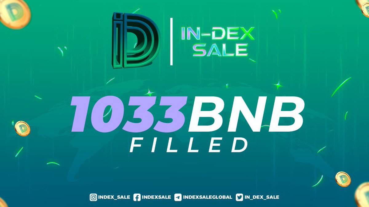 Thank you to everyone who trusted our work, now we will work for the Launch, Let's Go Together

#InDexSale #idxs #piksale #BSCGemsAlert #BNB #Cryptocurency #BTC #DeFiChain